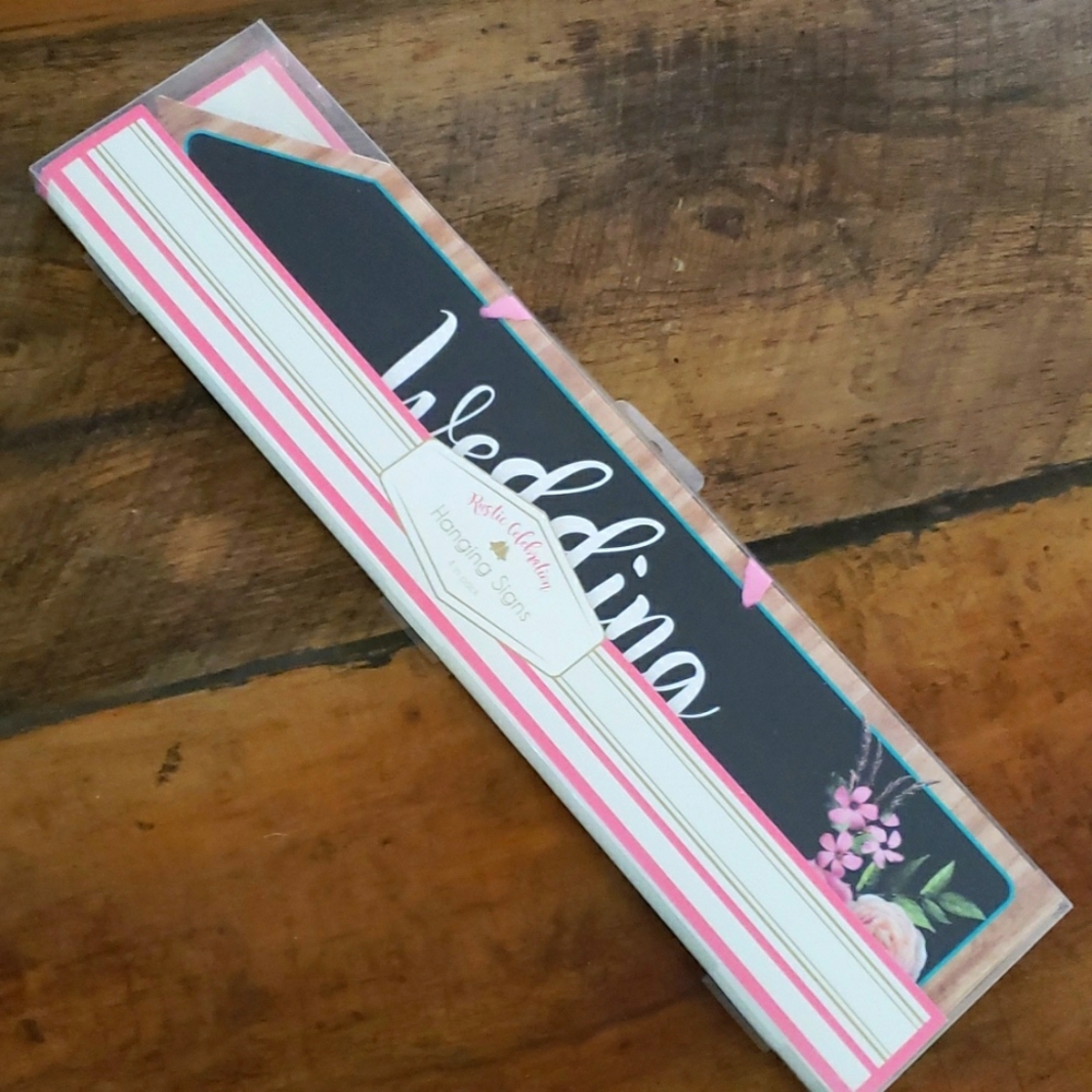 Double Sided Signs For Wedding